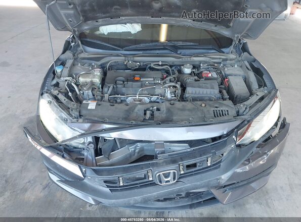 2HGFC2F54JH541504 2018 HONDA CIVIC Silver Widok z tyłu