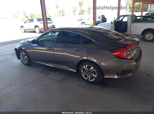 2HGFC2F54JH541504 2018 HONDA CIVIC Silver Widok wnętrza 360 stopni