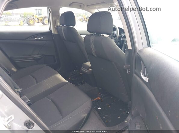 2HGFC2F54JH583655 2018 HONDA CIVIC Silver VIN კოდის სტიკერის ხედი
