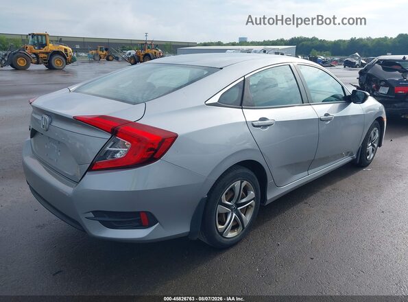 2HGFC2F54JH583655 2018 HONDA CIVIC Silver უკანა მარჯვენა