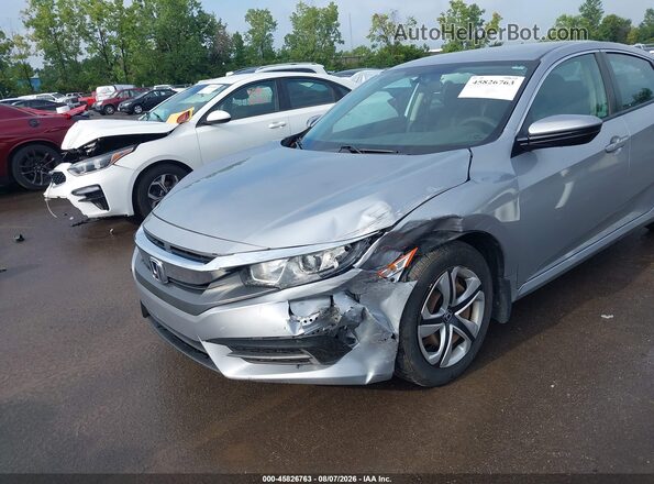 2HGFC2F54JH583655 2018 HONDA CIVIC Silver წინა ხედი
