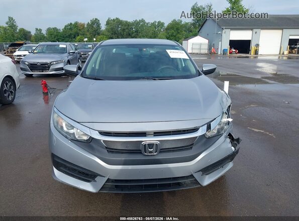 2HGFC2F54JH583655 2018 HONDA CIVIC Silver ხელსაწყოთა პანელის ხედი
