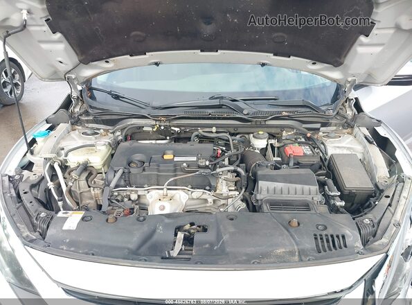 2HGFC2F54JH583655 2018 HONDA CIVIC Silver უკანა ხედი