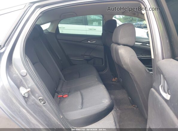 2HGFC2F54JH598818 2018 HONDA CIVIC Gray Widok naklejki z numerem VIN