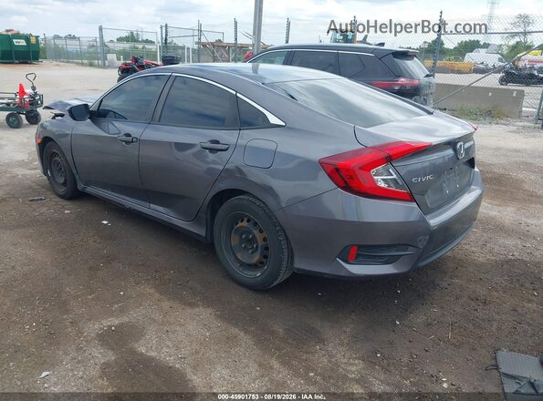 2HGFC2F54JH598818 2018 HONDA CIVIC Gray Tył lewy