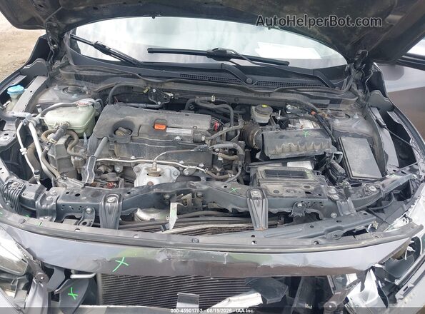 2HGFC2F54JH598818 2018 HONDA CIVIC Gray Widok z tyłu