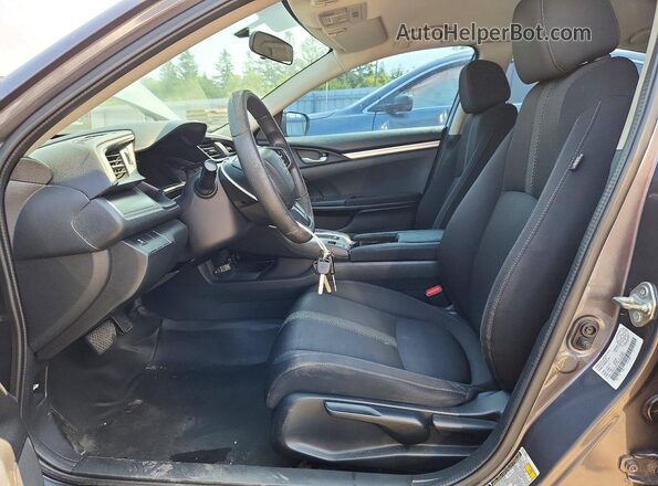 2HGFC2F55GH002009 2016 HONDA CIVIC Gray Vista interior delantera