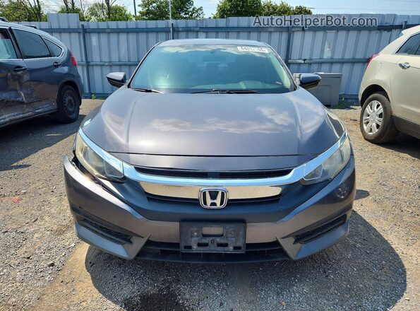 2HGFC2F55GH002009 2016 HONDA CIVIC Gray Vista frontal