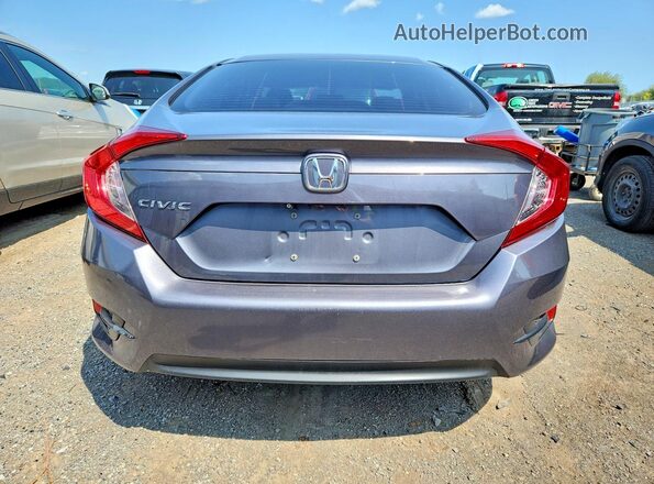 2HGFC2F55GH002009 2016 HONDA CIVIC Gray Vista trasera