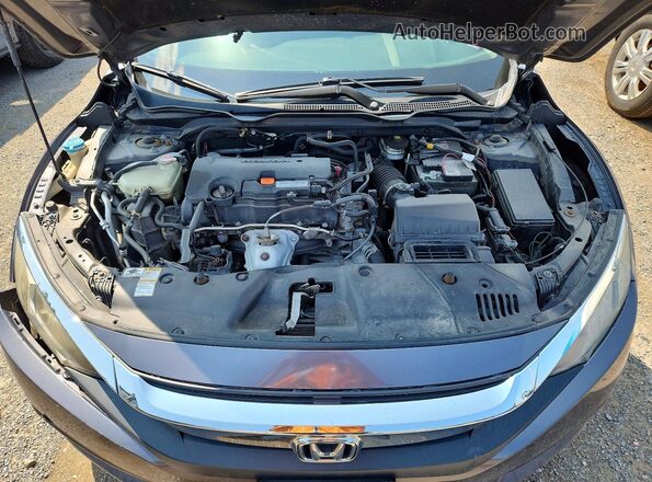 2HGFC2F55GH002009 2016 HONDA CIVIC Gray Vista interior trasera