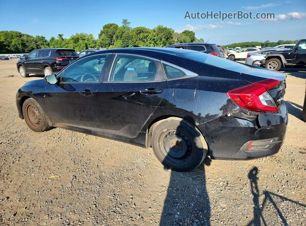2HGFC2F55GH505488 2016 HONDA CIVIC Black Tył lewy
