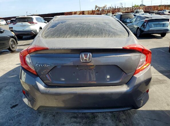 2HGFC2F55GH526292 2016 HONDA CIVIC Gray Հետևի տեսք