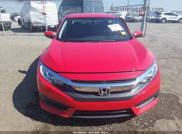 2HGFC2F55GH576285 2016 HONDA CIVIC Red Widok zestawu wskaźników