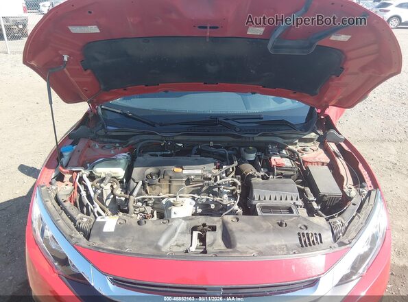 2HGFC2F55GH576285 2016 HONDA CIVIC Red Widok z tyłu