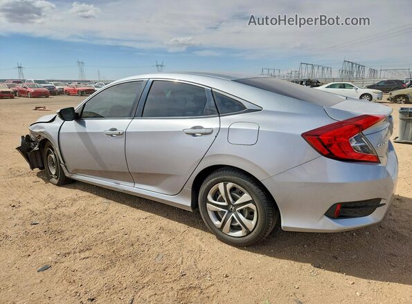 2HGFC2F55HH506027 2017 HONDA CIVIC Silver Tył lewy