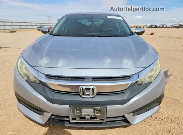 2HGFC2F55HH506027 2017 HONDA CIVIC Silver Widok z przodu