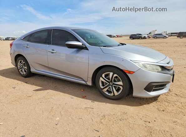 2HGFC2F55HH506027 2017 HONDA CIVIC Silver Przód prawy