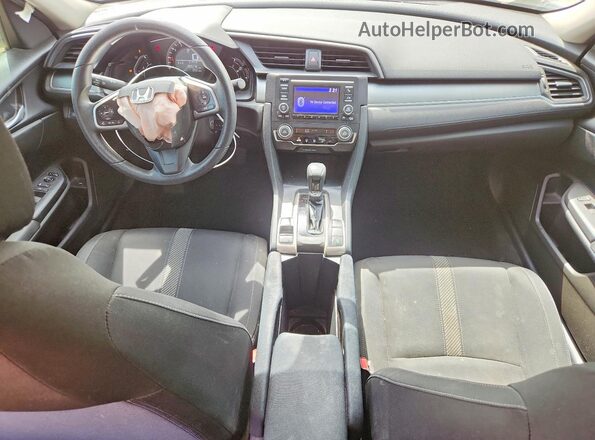 2HGFC2F55HH506027 2017 HONDA CIVIC Silver Widok deski rozdzielczej