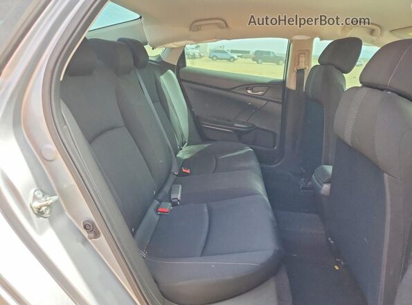 2HGFC2F55HH506027 2017 HONDA CIVIC Silver Widok tylnych siedzeń