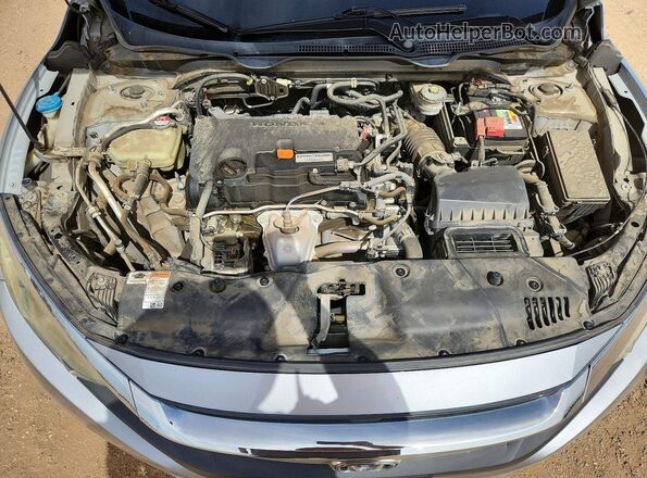 2HGFC2F55HH506027 2017 HONDA CIVIC Silver Widok wnętrza z tyłu