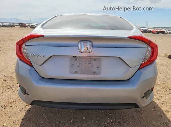 2HGFC2F55HH506027 2017 HONDA CIVIC Silver Widok z tyłu