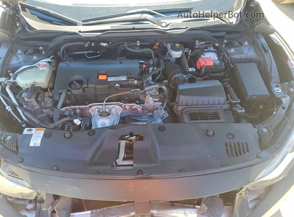 2HGFC2F55HH512507 2017 HONDA CIVIC Charcoal Սալոնի հետևի տեսք