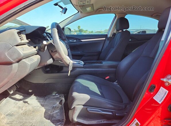 2HGFC2F55HH526567 2017 HONDA CIVIC Red Widok wnętrza z przodu