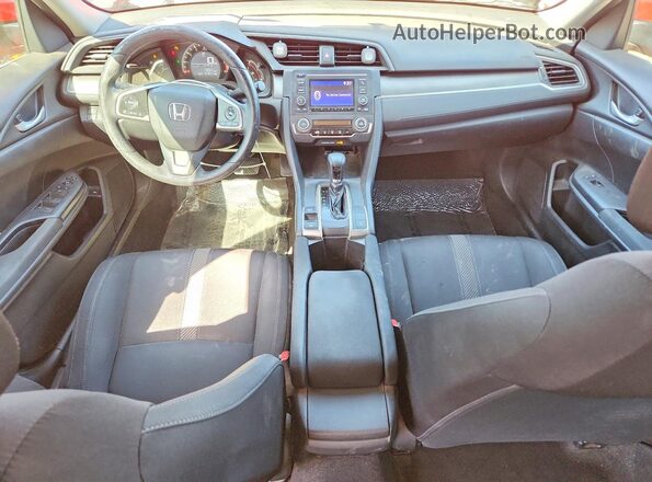 2HGFC2F55HH526567 2017 HONDA CIVIC Red Widok deski rozdzielczej