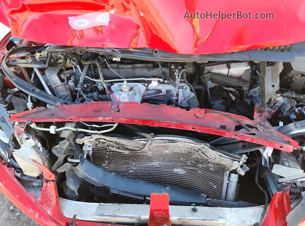 2HGFC2F55HH526567 2017 HONDA CIVIC Red Widok wnętrza z tyłu