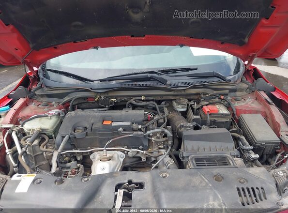 2HGFC2F55HH562842 2017 HONDA CIVIC Red Vista trasera