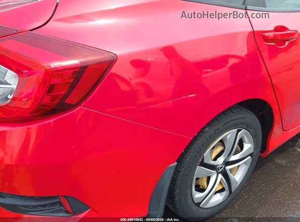 2HGFC2F55HH562842 2017 HONDA CIVIC Red 