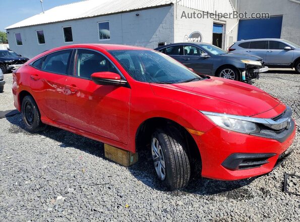 2HGFC2F55HH577289 2017 HONDA CIVIC Red Front right