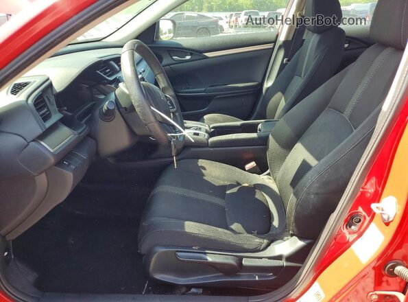 2HGFC2F55HH577289 2017 HONDA CIVIC Red Front interior view