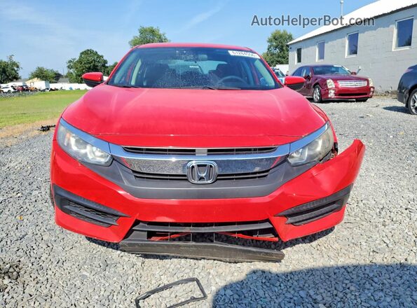 2HGFC2F55HH577289 2017 HONDA CIVIC Red Front view