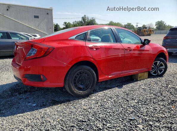 2HGFC2F55HH577289 2017 HONDA CIVIC Red Rear right