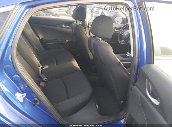 2HGFC2F55JH518037 2018 HONDA CIVIC Blue VIN კოდის სტიკერის ხედი