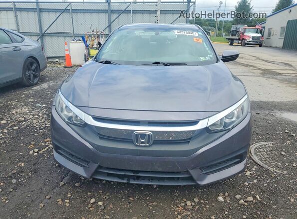 2HGFC2F55JH524565 2018 HONDA CIVIC Gray Widok z przodu