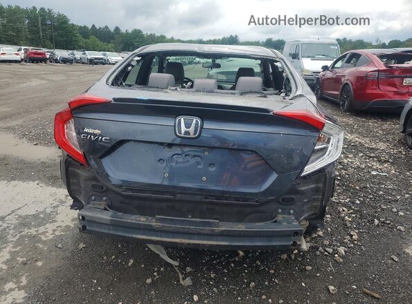 2HGFC2F55JH524565 2018 HONDA CIVIC Gray Widok z tyłu