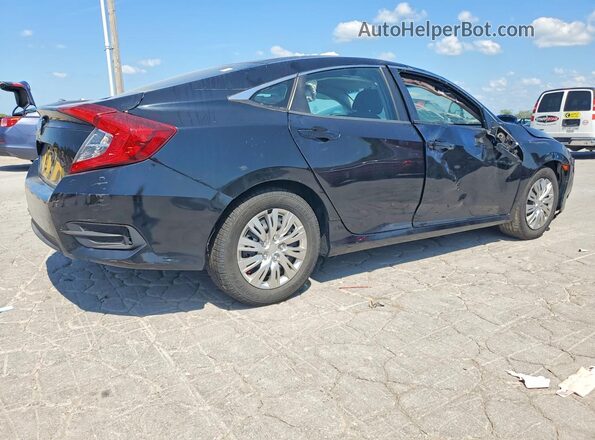 2HGFC2F55JH525702 2018 HONDA CIVIC Black Հետևի աջ