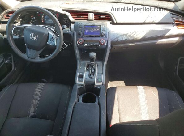 2HGFC2F55JH525702 2018 HONDA CIVIC Black Առջևի վահանակի տեսք
