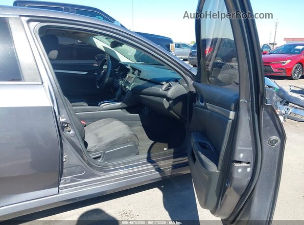 2HGFC2F56GH531890 2016 HONDA CIVIC Gray Front interior view