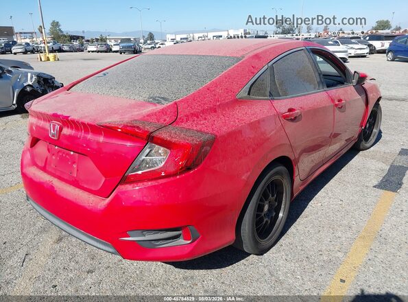 2HGFC2F56GH540413 2016 HONDA CIVIC Red Rear right