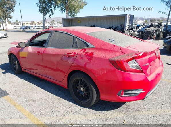 2HGFC2F56GH540413 2016 HONDA CIVIC Red Rear left