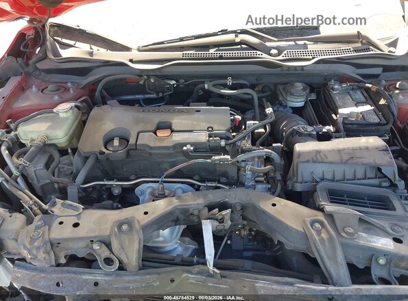 2HGFC2F56GH540413 2016 HONDA CIVIC Red Rear view