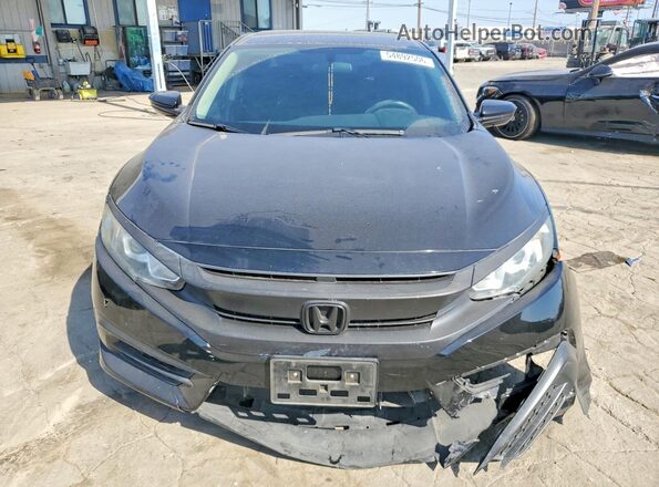 2HGFC2F56GH543327 2016 HONDA CIVIC Black Դիմացի տեսք