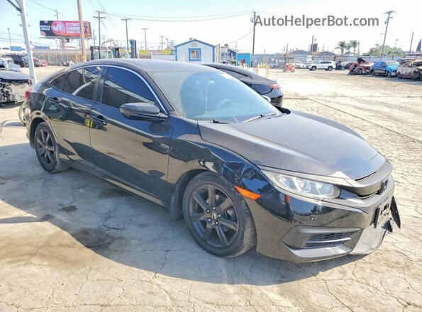 2HGFC2F56GH543327 2016 HONDA CIVIC Black Առջևի աջ