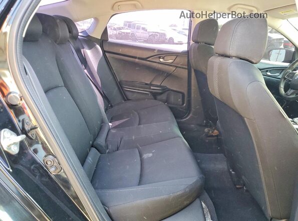 2HGFC2F56GH543327 2016 HONDA CIVIC Black Հետևի նստատեղերի տեսք