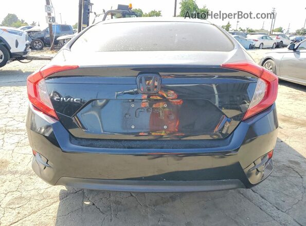 2HGFC2F56GH543327 2016 HONDA CIVIC Black Հետևի տեսք