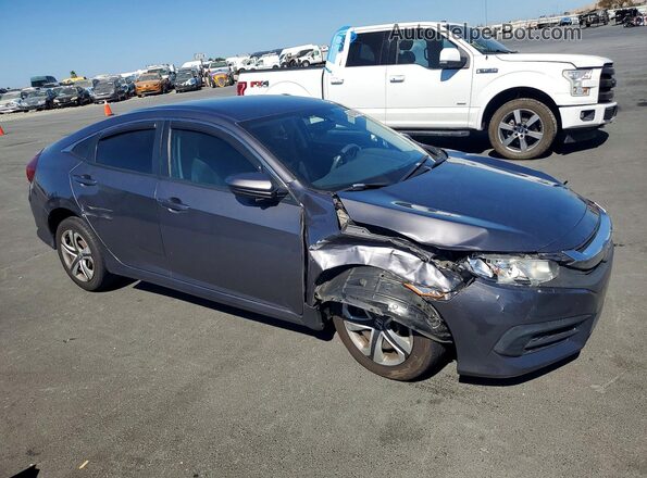 2HGFC2F56GH571371 2016 HONDA CIVIC Gray Front right