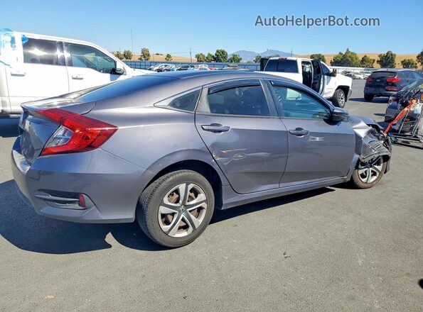 2HGFC2F56GH571371 2016 HONDA CIVIC Gray Rear right